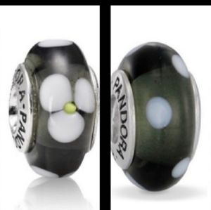 Pandora Black Murano Set